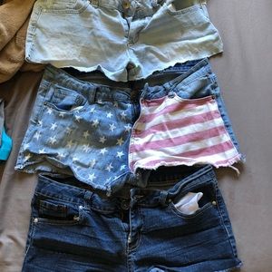 Juniors size 13 shorts